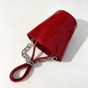 ALexander Wang Bucket Bag With Silver Chain Detail